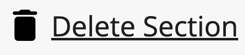 Delete section